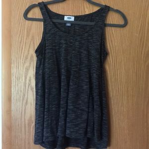 Dark heater grey Tank top